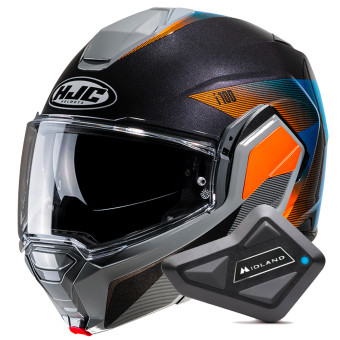 Modulare Apribile HJC i100 Beston MC27 + Kit Bluetooth BT Mini