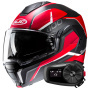 Casque Modulare Apribile HJC i100 Lorix MC1SF + Kit Bluetooth 5S Solo