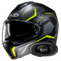 Casque Modulare Apribile HJC i100 Lorix MC3HSF + Kit bluetooth 5R Lite Solo
