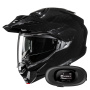 Casque Modulare Apribile HJC i80 Metal Black + Kit bluetooth 5R Lite Solo