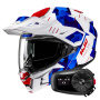 Casque Modulare Apribile HJC i80 Roki MC21 + Kit Bluetooth 5S Solo