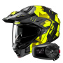 Casque Modulare Apribile HJC i80 Roki MC3HSF + Kit Bluetooth 5S Solo