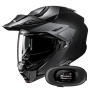 Casque Modulare Apribile HJC i80 Semi Flat Black + Kit bluetooth 5R Lite Solo