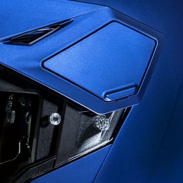 HJC i80 Semi Flat Metallic Blue + Kit bluetooth 5R Lite Solo