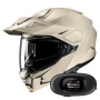 Casque Modulare Apribile HJC i80 Semi Flat Sand Beige + Kit bluetooth 5R Lite Solo