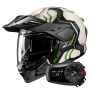 Casque Modulare Apribile HJC i80 Velly MC4SF + Kit Bluetooth 5S Solo