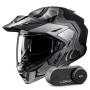 Casque Modulare Apribile HJC i80 Velly MC5SF + Kit Bluetooth Lokui K30