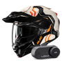 Casque Modulare Apribile HJC i80 Velly MC7 + Kit Bluetooth Lokui K30
