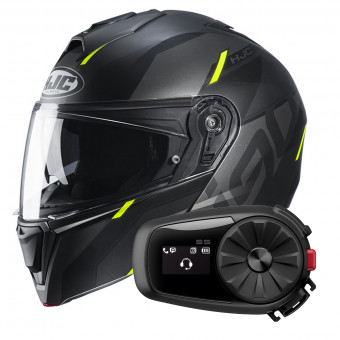 Modulare Apribile HJC I90 Aventa MC4HSF + Kit Bluetooth 5S Solo