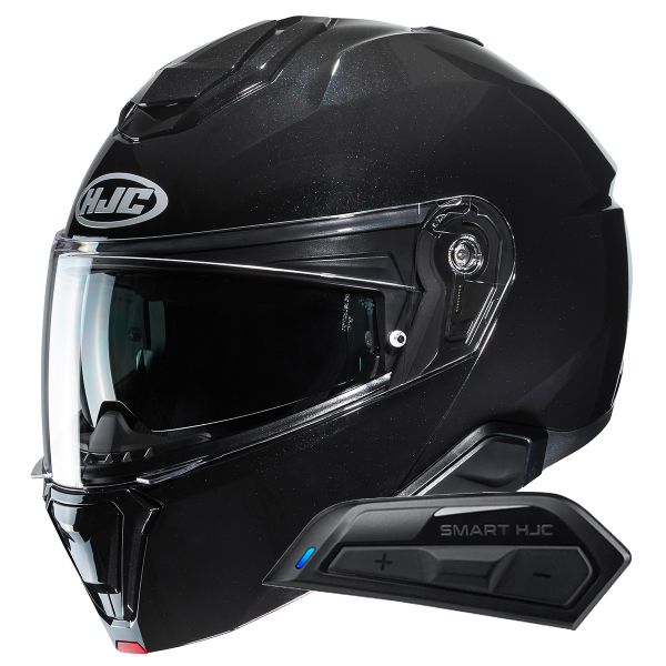 Modulare Apribile HJC i91 Black+ Kit Bluetooth Smart 11B Modulare Apribile HJC i91 Black+ Kit Bluetooth Smart 11B