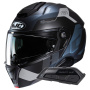 Casque Modulare Apribile HJC i91 Carst MC5SF + Kit Bluetooth Smart 21B Flat Black