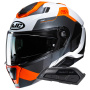 Casque Modulare Apribile HJC i91 Carst MC7 + Kit Bluetooth Smart 21B Flat Black