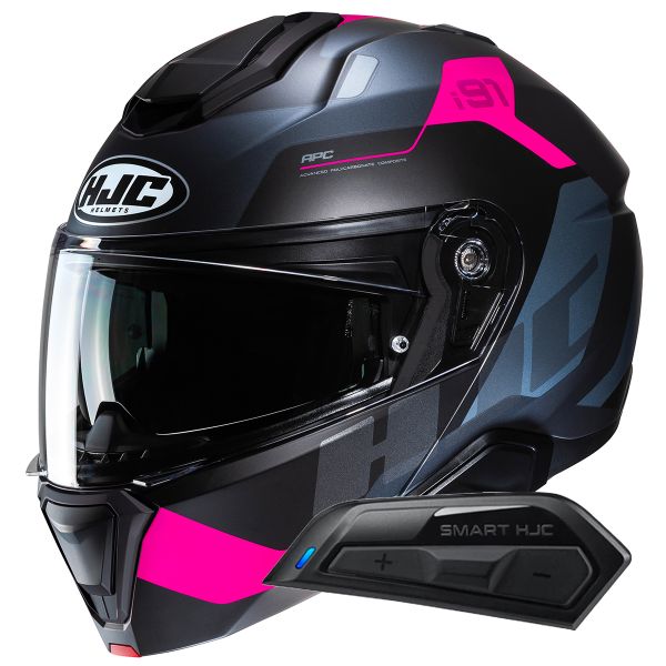 Modulare Apribile HJC i91 Carst MC8SF+ Kit Bluetooth Smart 11B Modulare Apribile HJC i91 Carst MC8SF+ Kit Bluetooth Smart 11B