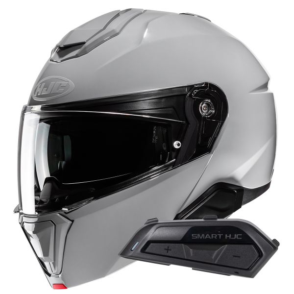 Casco Moto Integrale Modulare Bluetooth Con Altoparlanti E Microfono - Doppia Visiera, Omologato DOT/ECE, Taglie 57-64cm