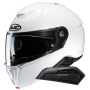 Casque Modulare Apribile HJC i91 Pearl White+ Kit Bluetooth Smart 11B
