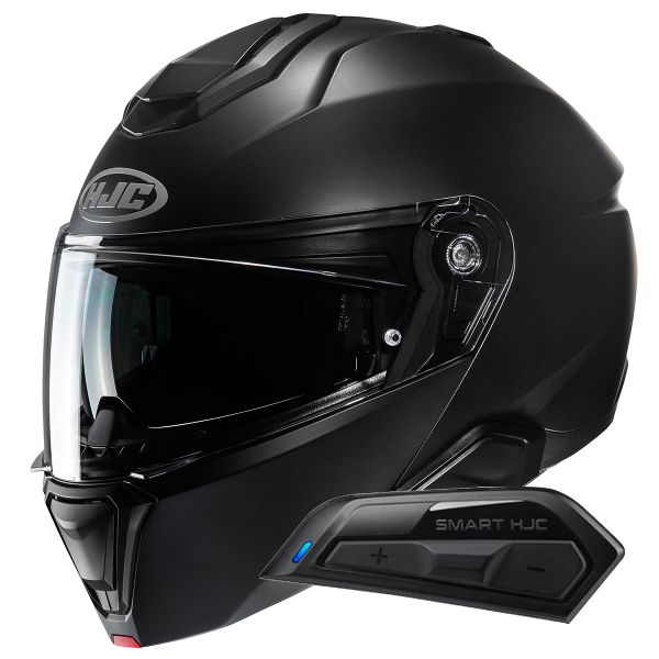 Modulare Apribile HJC i91 Semi Flat Black+ Kit Bluetooth Smart 11B Modulare Apribile HJC i91 Semi Flat Black+ Kit Bluetooth Smart 11B