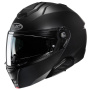 Casque Modulare Apribile HJC i91 Semi Flat Black