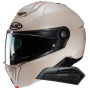 Casque Modulare Apribile HJC i91 Semi Flat Sand Beige+ Kit Bluetooth Smart 11B
