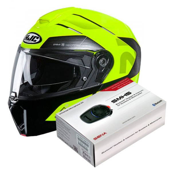 Modulare Apribile HJC RPHA 90 S Bekavo MC3H + Kit Bluetooth SMH5
