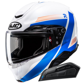 Modulare Apribile HJC RPHA91 Abbes MC27 + Kit Bluetooth Smart 11B