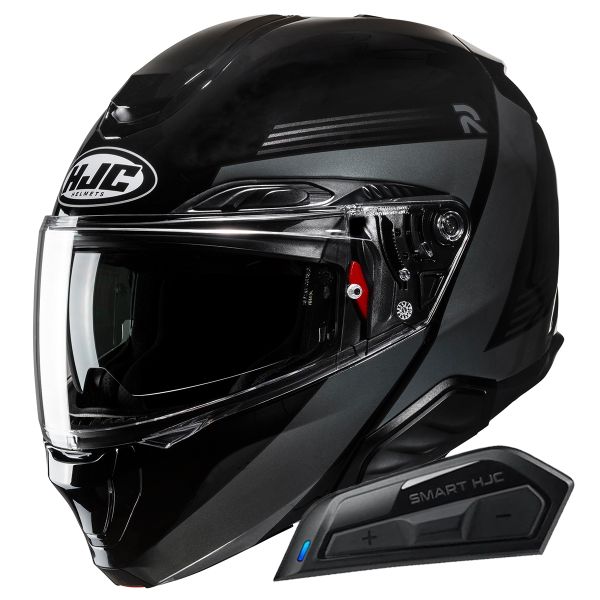 Modulare Apribile HJC RPHA91 Abbes MC5 + Kit Bluetooth Smart 11B