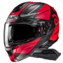 Casque Modulare Apribile HJC RPHA91 Blat MC1SF + Kit Bluetooth Smart 21B