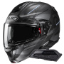 Casque Modulare Apribile HJC RPHA91 Blat MC5SF + Kit Bluetooth Smart 21B