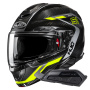 Casque Modulare Apribile HJC RPHA91 Carbon Lagos MC3H + Kit Bluetooth Smart 21B