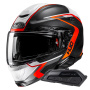 Casque Modulare Apribile HJC RPHA91 Carbon Lagos MC6HSF + Kit Bluetooth Smart 21B