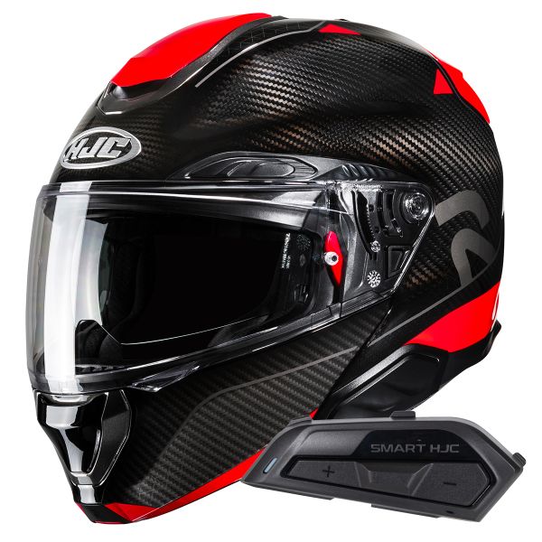Modulare Apribile HJC RPHA91 Carbon Noela MC1 + Kit Bluetooth Smart 21B Modulare Apribile HJC RPHA91 Carbon Noela MC1 + Kit Bluetooth Smart 21B