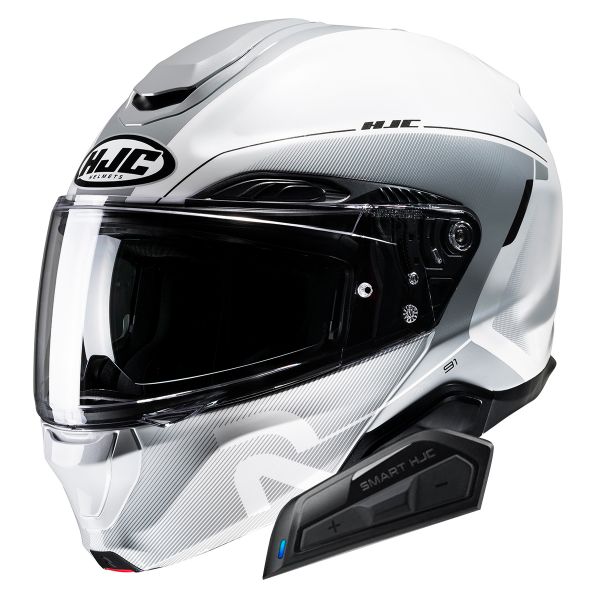 Modulare Apribile HJC RPHA91 Combust MC10 + Kit Bluetooth Smart 21B
