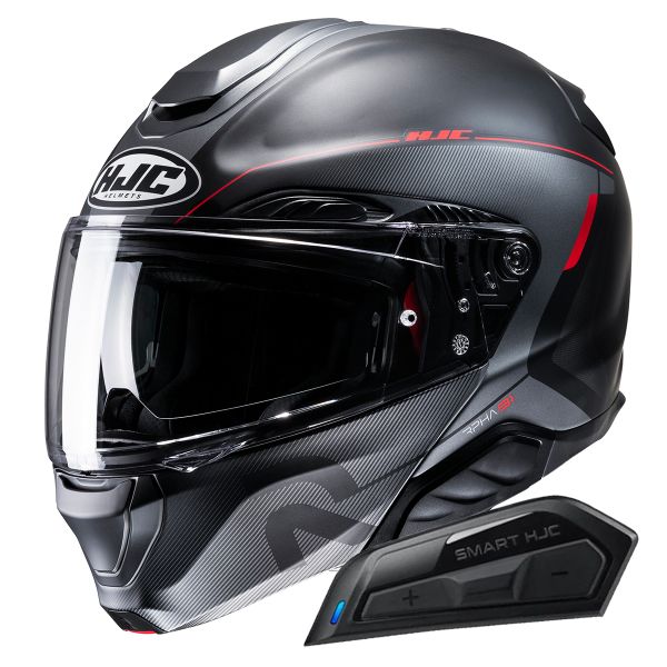 Modulare Apribile HJC RPHA91 Combust MC1SF + Kit Bluetooth Smart 11B
