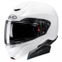 Casque Modulare Apribile HJC RPHA91 Pearl White + Kit Bluetooth Smart 21B