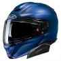 Casque Modulare Apribile HJC RPHA91 Semi Flat Metallic Blue + Kit Bluetooth Smart 21B