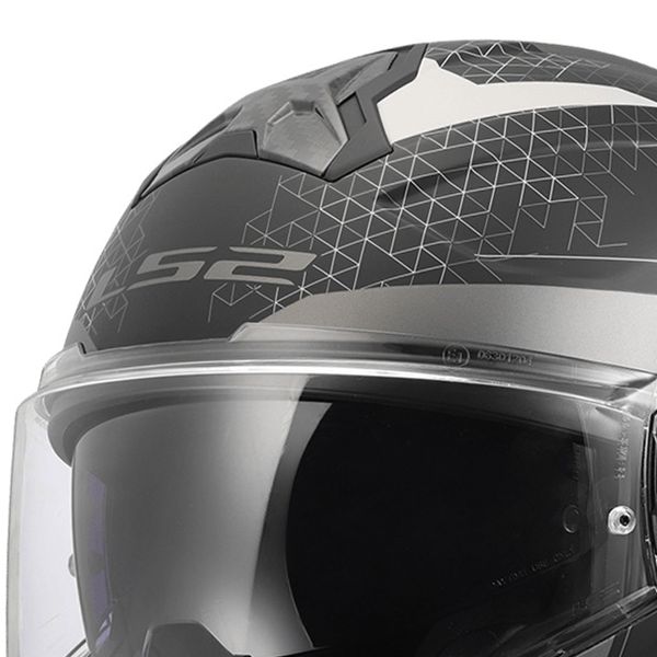 LS2 Advant II Astral Grey FF910