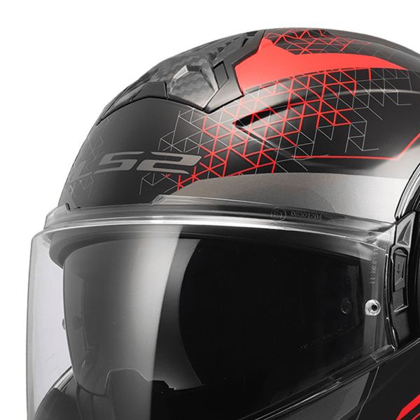 LS2 Advant II Astral Red FF910