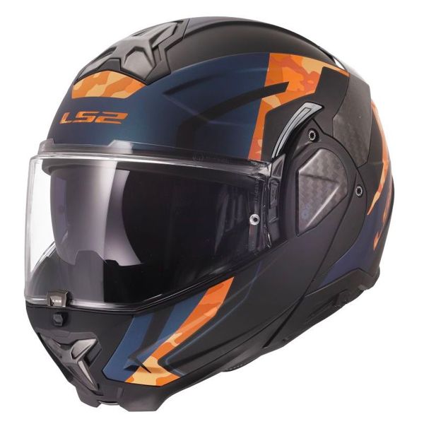 Modulare Apribile LS2 Advant II Glide Black Orange FF910