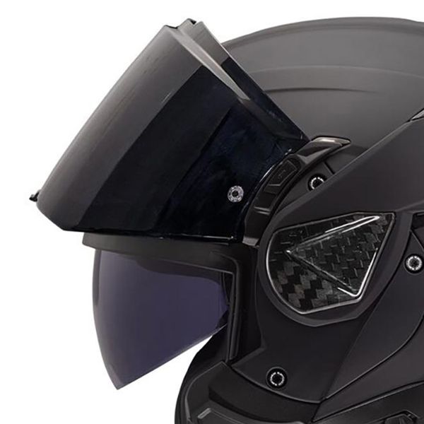 LS2 Advant II Nero opaco FF910