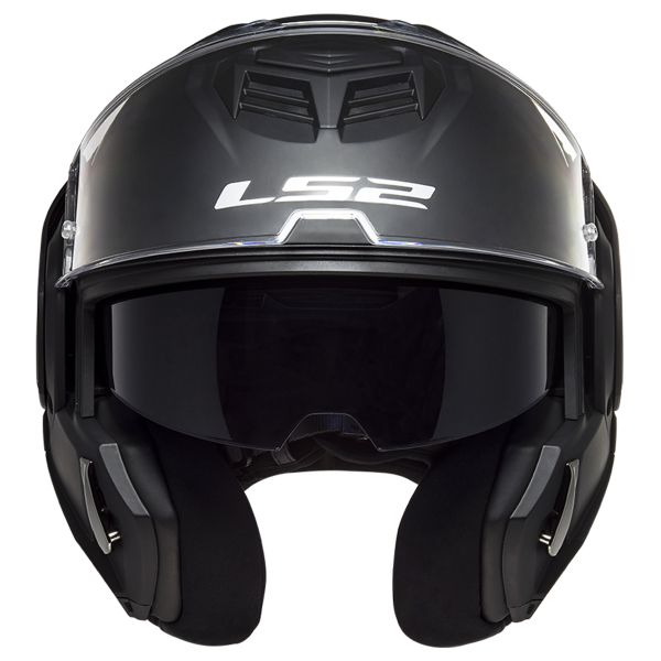 LS2 Advant Matt Black FF906 + Kit Bluetooth Lokui K30