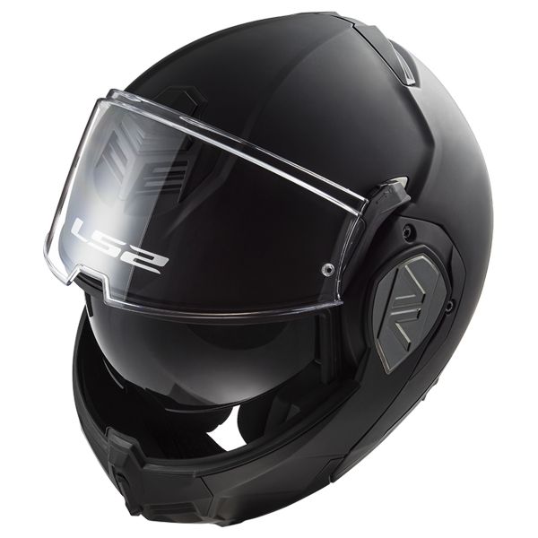 LS2 Advant Matt Black FF906 + Kit Bluetooth Lokui K30