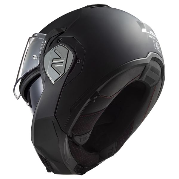 LS2 Advant Matt Black FF906 + Kit Bluetooth Lokui K30