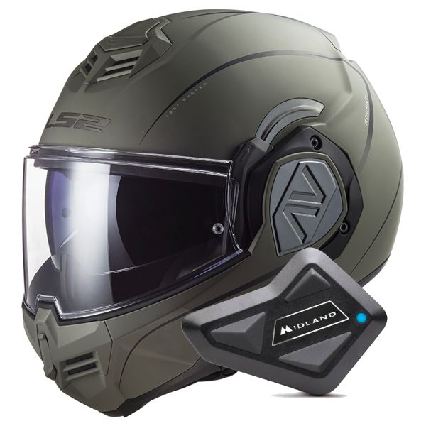 Modulare Apribile LS2 Advant Special Matt Sand FF906 + Kit Bluetooth BT Mini Modulare Apribile LS2 Advant Special Matt Sand FF906 + Kit Bluetooth BT Mini