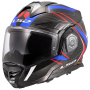 Casque Modulare Apribile LS2 Advant X C Future II White Blue FF901