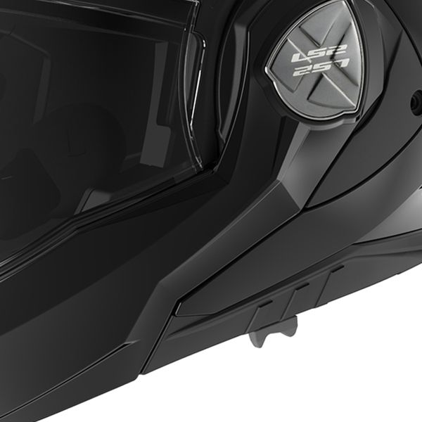 LS2 Advant X Nero lucido FF901