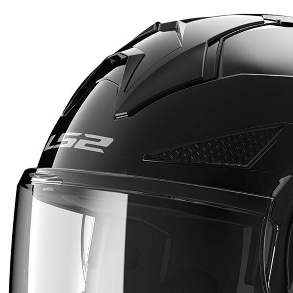 LS2 Advant X Nero lucido FF901