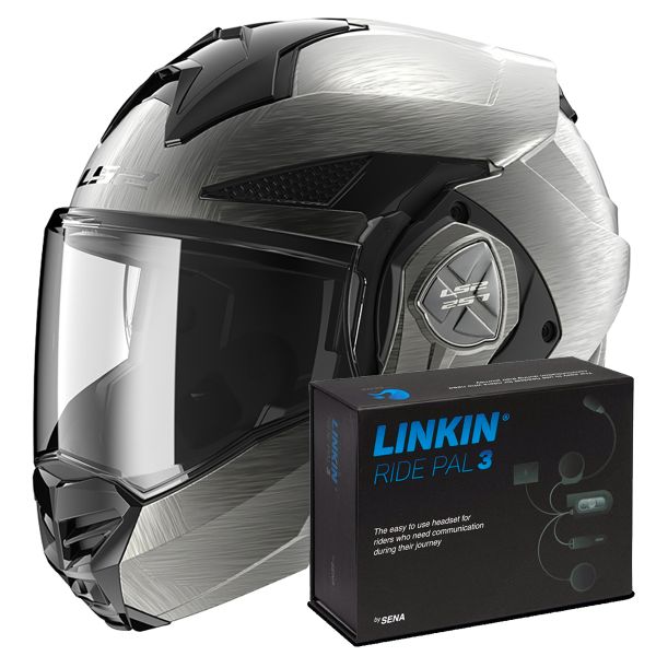 Modulare Apribile LS2 Advant X Jeans FF901 + Linkin Ride Pal III