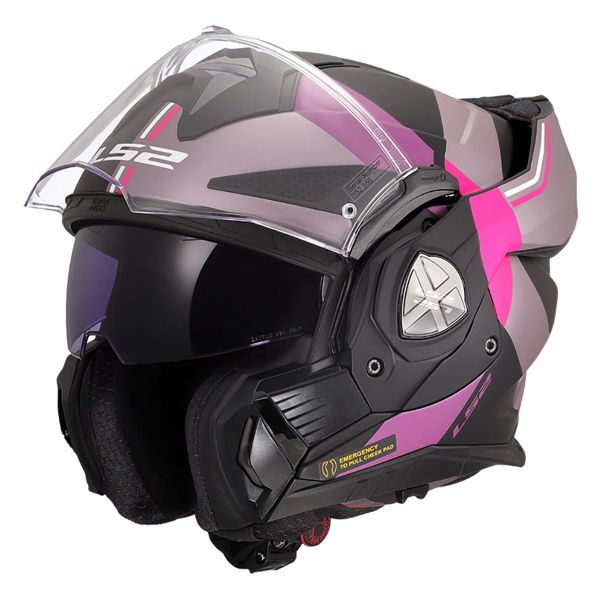 LS2 Advant X Ultra Grigio Viola FF901