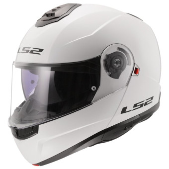 Casque Modulare Apribile LS2 FF908 Strobe II Gloss White Casque Modulare Apribile LS2 FF908 Strobe II Gloss White