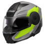 Casque Modulare Apribile LS2 Scope II Duria Grigio H-V Giallo FF902