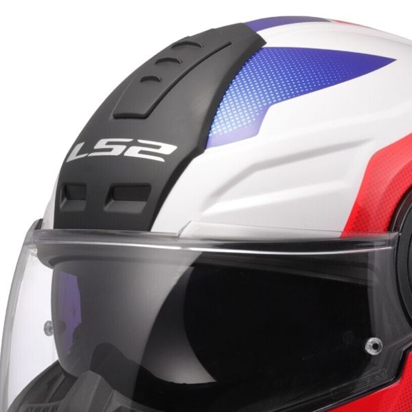 LS2 Scope II Duria Bianco Blu Rosso FF902